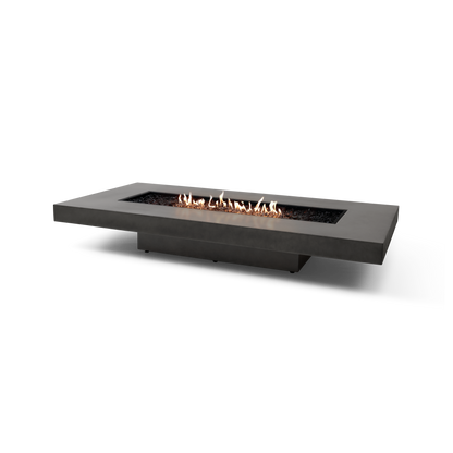 EcoSmart Fire 89" Gin 90 Low Height Fire Pit Table with Gas LP/NG Burner by Mad Design Group