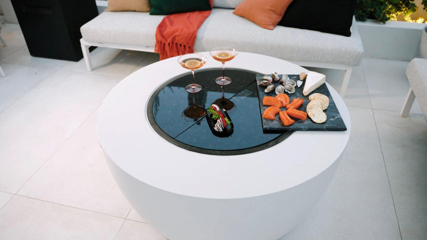 EcoSmart Fire 39" POD Fire Pit Bowl with Ethanol Burner by Mad Design Group