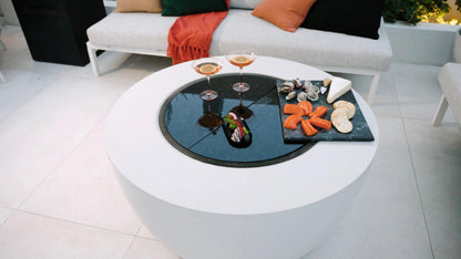EcoSmart Fire 39" POD Fire Pit Bowl with Ethanol Burner by Mad Design Group