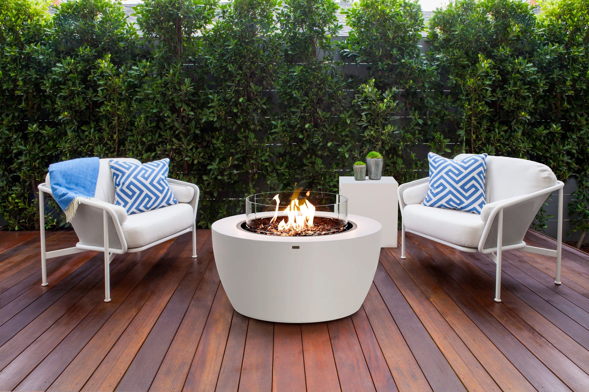EcoSmart Fire 39" POD Fire Pit Bowl with Ethanol Burner by Mad Design Group