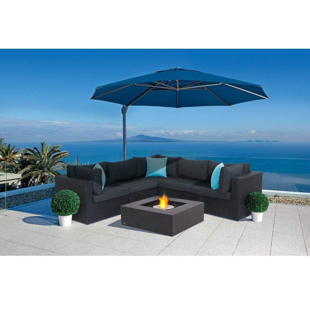 EcoSmart Fire 30" Base 30 Fire Pit Table with Gas LP/NG Burner by Mad Design Group