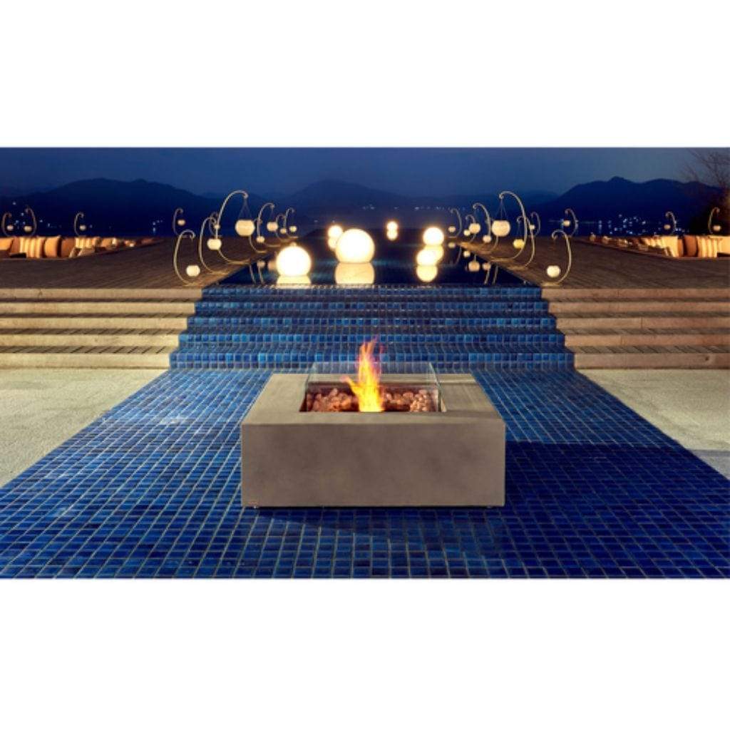 EcoSmart Fire 30" Base 30 Fire Pit Table with Gas LP/NG Burner by Mad Design Group