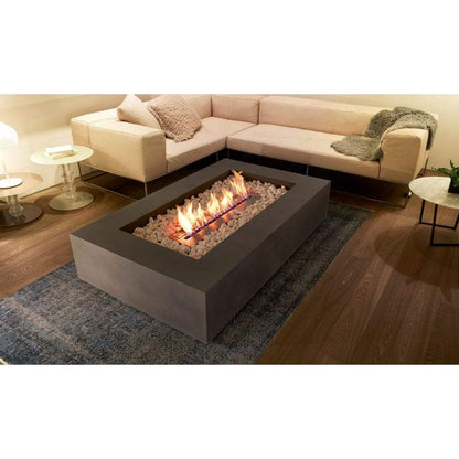 EcoSmart Fire 65" Wharf 65 Fire Pit Table with Gas LP/NG Burner by Mad Design Group