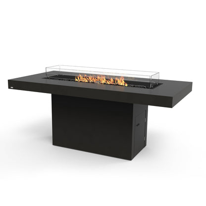 EcoSmart Fire 89" Gin 90 Bar Height Fire Pit Table with Gas LP/NG Burner by Mad Design Group