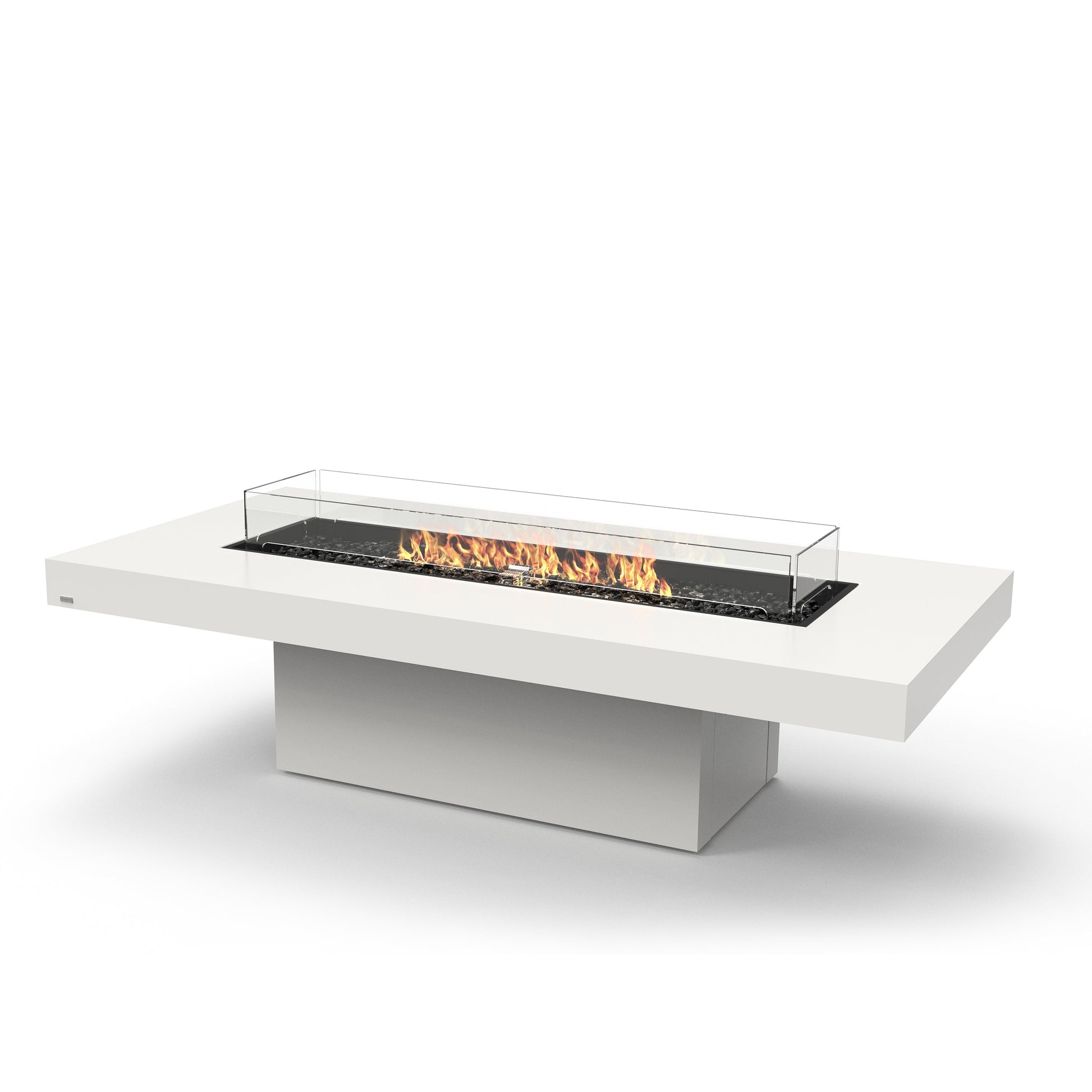 EcoSmart Fire 89" Gin 90 Chat Height Fire Pit Table with Gas LP/NG Burner by Mad Design Group