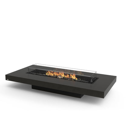 EcoSmart Fire 89" Gin 90 Low Height Fire Pit Table with Gas LP/NG Burner by Mad Design Group