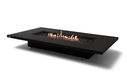 EcoSmart Fire Daiquiri 71" Graphite Freestanding Fire Table with Gas LP/NG Burner by Mad Design Group