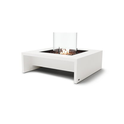 EcoSmart Fire Mojito 40" Bone Freestanding Fire Table with Gas LP/NG Burner by Mad Design Group