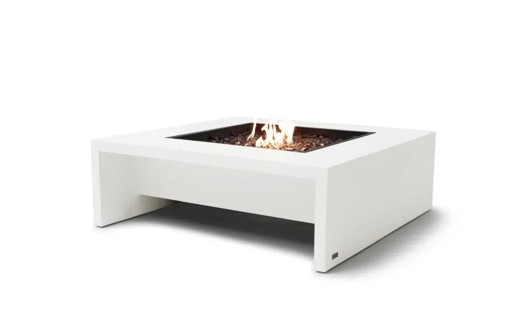 EcoSmart Fire Mojito 40" Bone Freestanding Fire Table with Gas LP/NG Burner by Mad Design Group