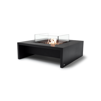 EcoSmart Fire Mojito 40" Graphite Freestanding Fire Table with Gas LP/NG Burner by Mad Design Group