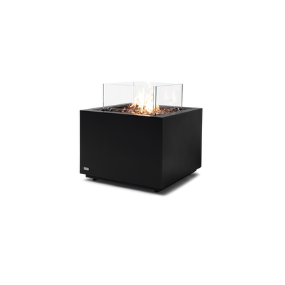 EcoSmart Fire Sidecar 24" Graphite Freestanding Fire Table with Gas LP/NG Burner by Mad Design Group