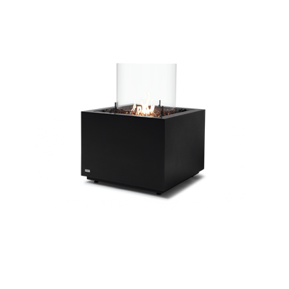 EcoSmart Fire Sidecar 24" Graphite Freestanding Fire Table with Gas LP/NG Burner by Mad Design Group