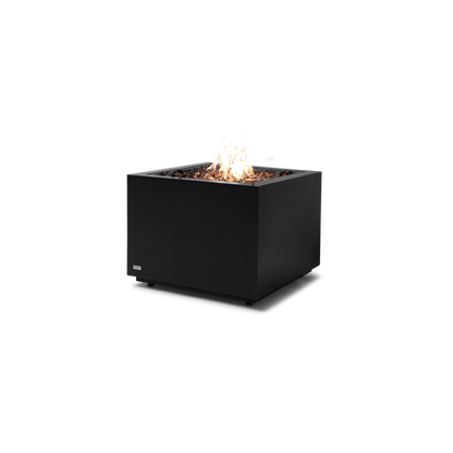 EcoSmart Fire Sidecar 24" Graphite Freestanding Fire Table with Gas LP/NG Burner by Mad Design Group