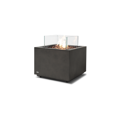 EcoSmart Fire Sidecar 24" Natural Freestanding Fire Table with Gas LP/NG Burner by Mad Design Group