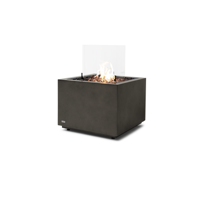 EcoSmart Fire Sidecar 24" Natural Freestanding Fire Table with Gas LP/NG Burner by Mad Design Group
