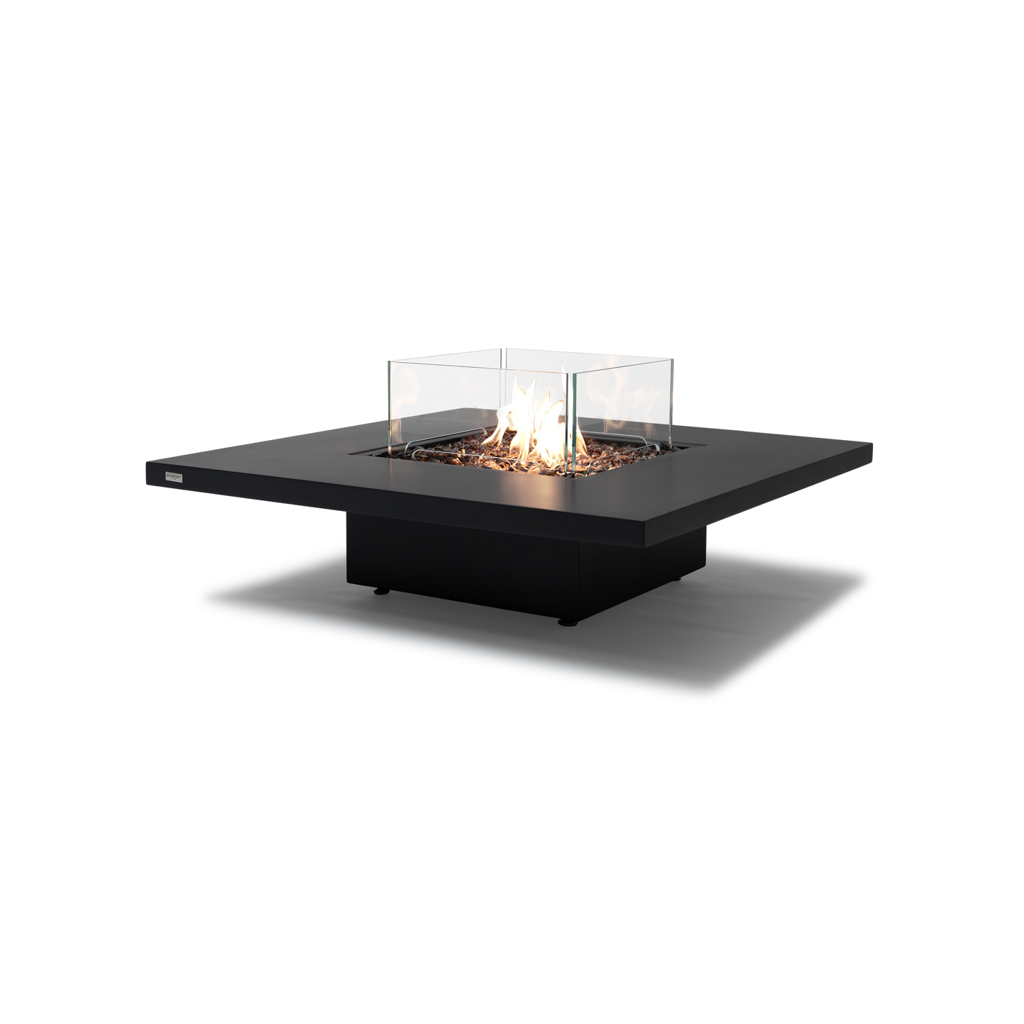 EcoSmart Fire Vertigo 40" Graphite Freestanding Fire Table with Gas LP/NG Burner by Mad Design Group