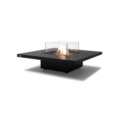 EcoSmart Fire Vertigo 40" Graphite Freestanding Fire Table with Gas LP/NG Burner by Mad Design Group