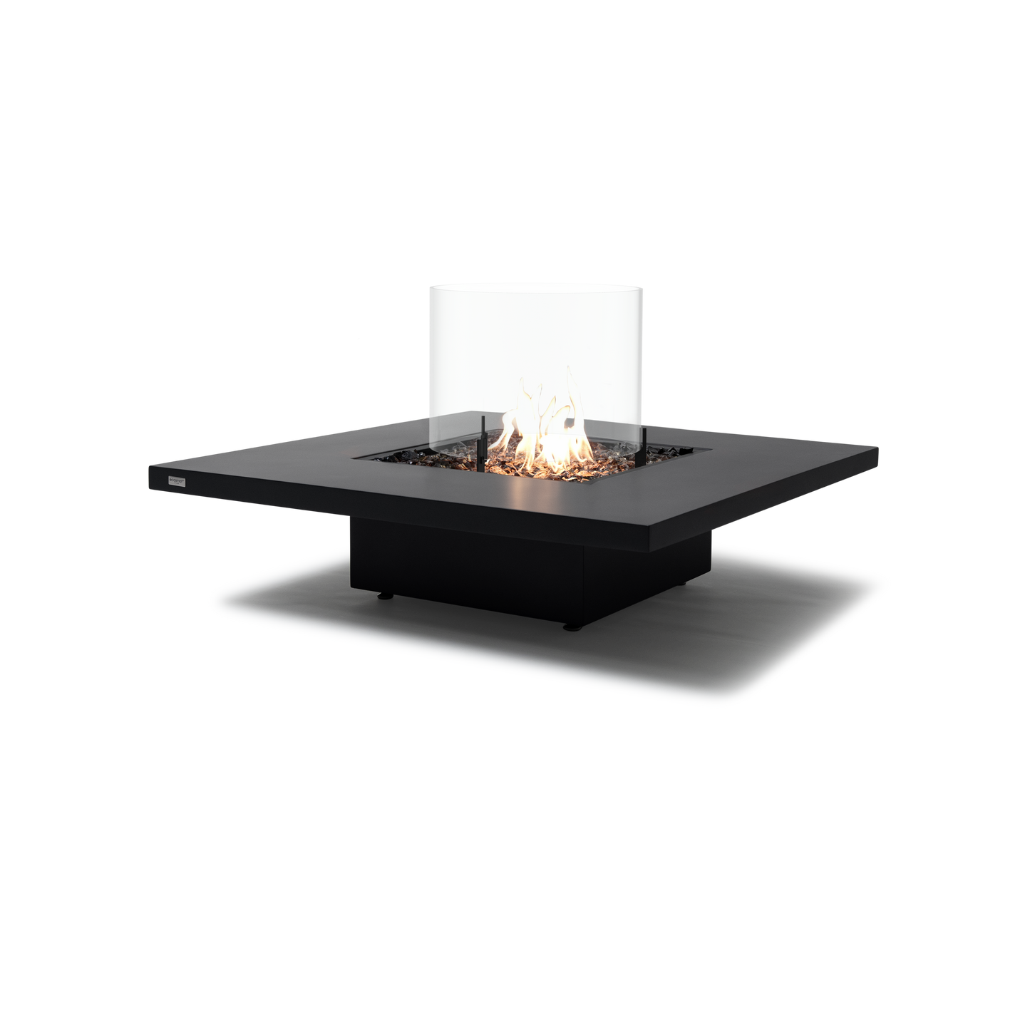 EcoSmart Fire Vertigo 40" Graphite Freestanding Fire Table with Gas LP/NG Burner by Mad Design Group