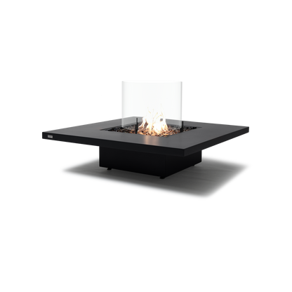 EcoSmart Fire Vertigo 40" Graphite Freestanding Fire Table with Gas LP/NG Burner by Mad Design Group
