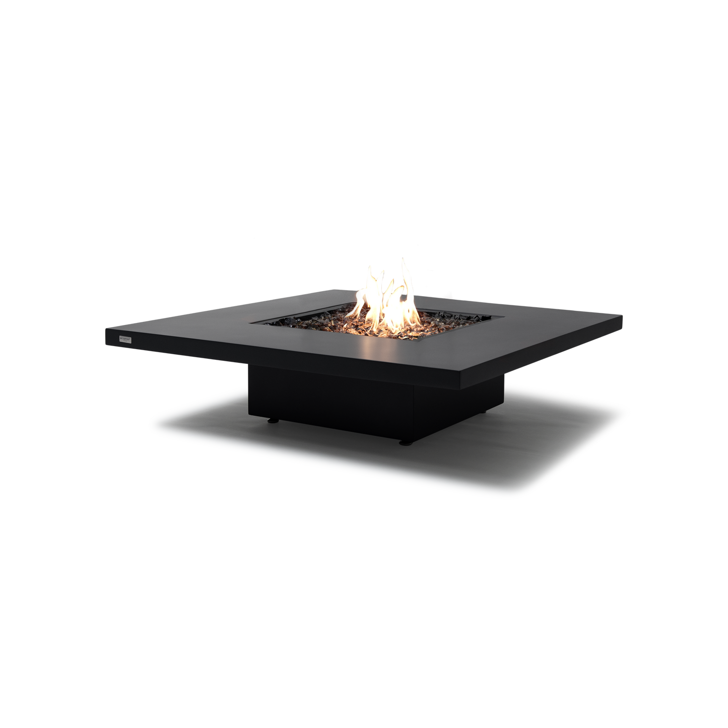 EcoSmart Fire Vertigo 40" Graphite Freestanding Fire Table with Gas LP/NG Burner by Mad Design Group