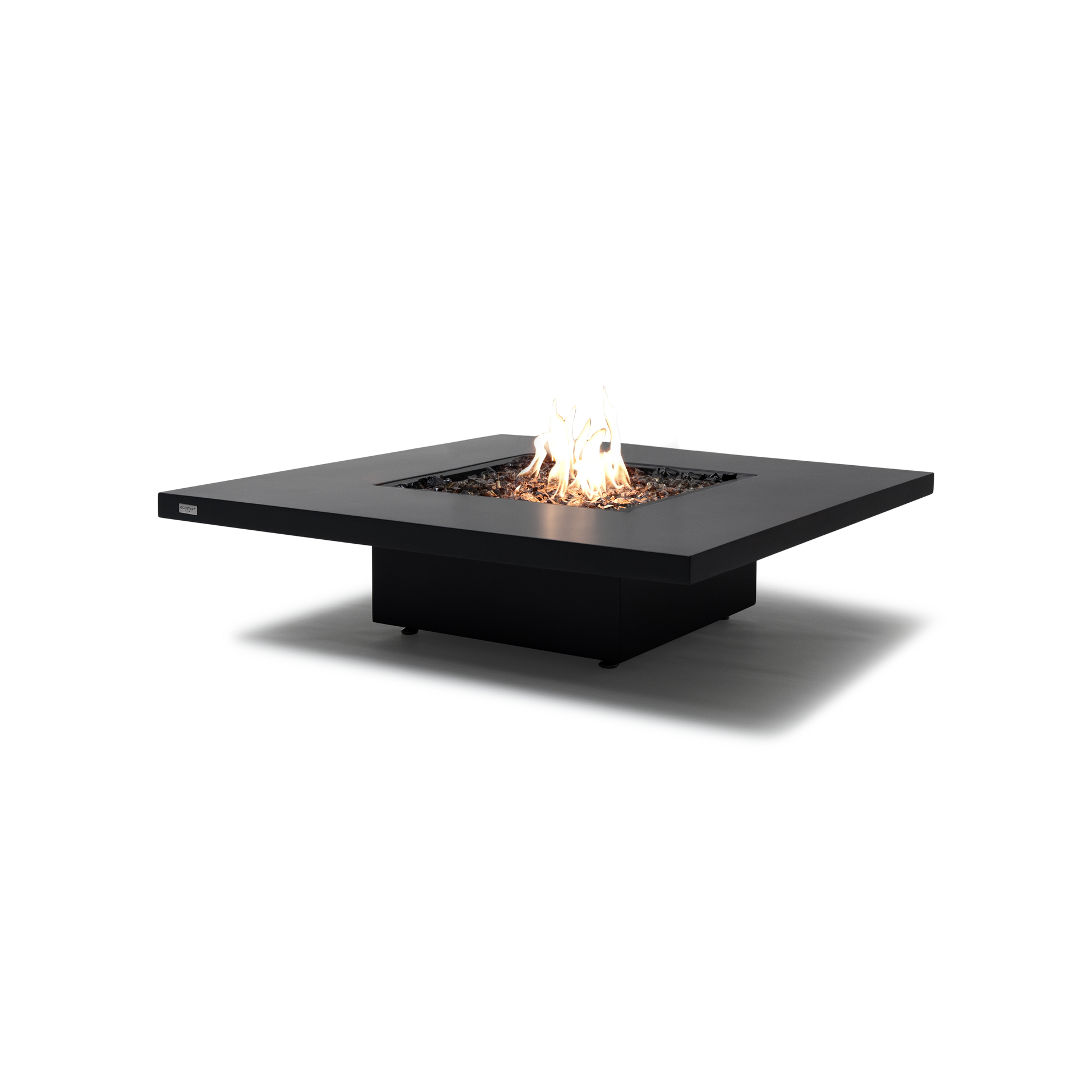 EcoSmart Fire Vertigo 40" Graphite Freestanding Fire Table with Gas LP/NG Burner by Mad Design Group