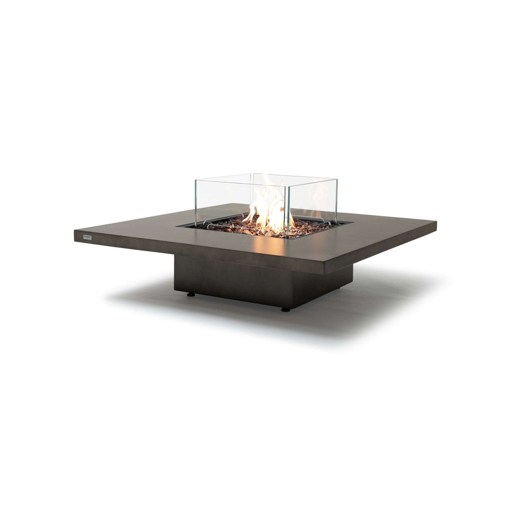 EcoSmart Fire Vertigo 40" Natural Freestanding Fire Table with Gas LP/NG Burner by Mad Design Group