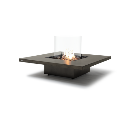 EcoSmart Fire Vertigo 40" Natural Freestanding Fire Table with Gas LP/NG Burner by Mad Design Group