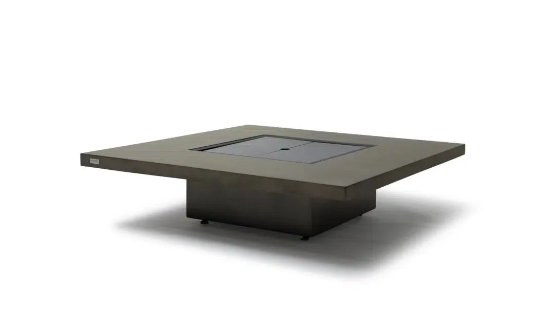 EcoSmart Fire Vertigo 40" Natural Freestanding Fire Table with Gas LP/NG Burner by Mad Design Group