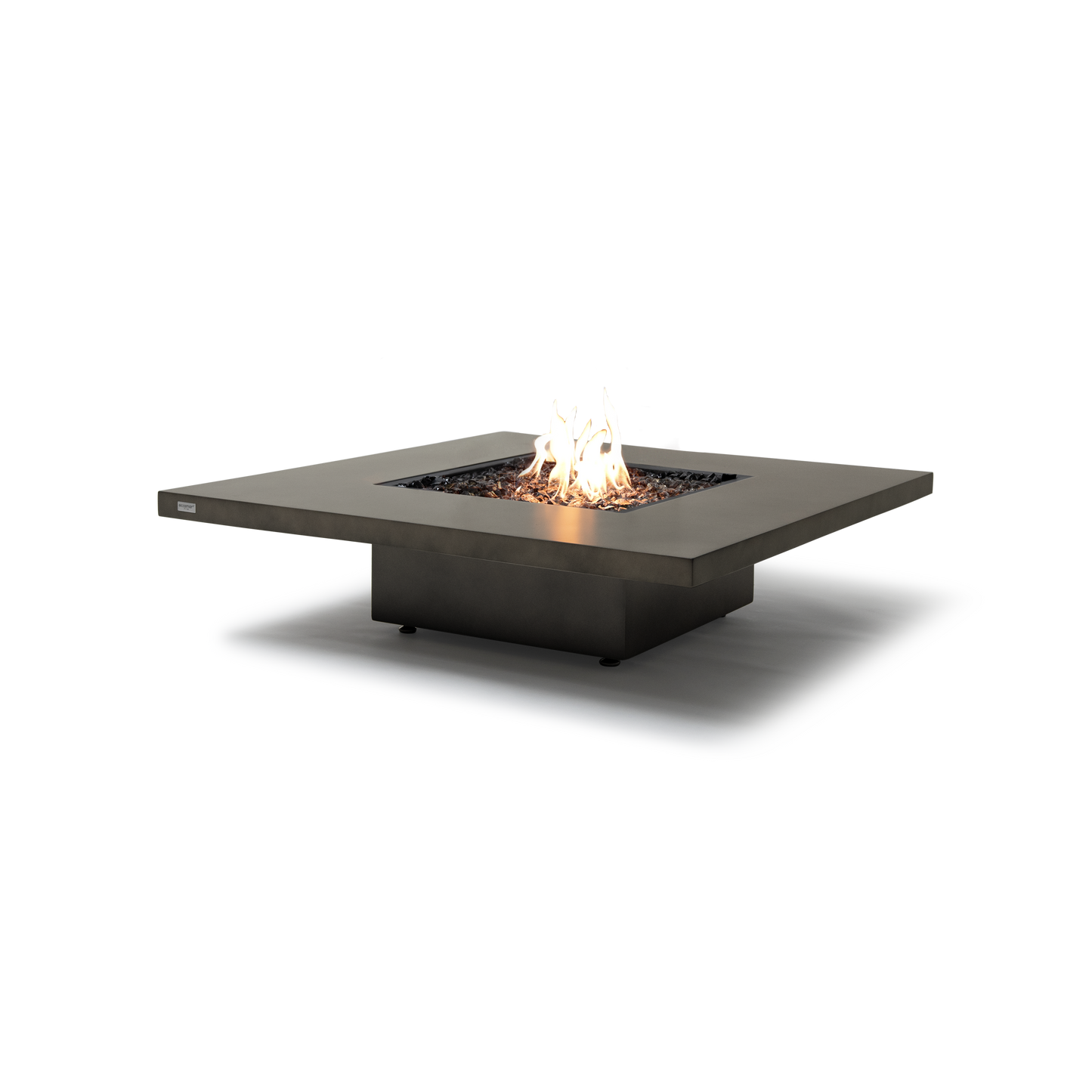 EcoSmart Fire Vertigo 40" Natural Freestanding Fire Table with Gas LP/NG Burner by Mad Design Group