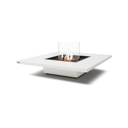 EcoSmart Fire Vertigo 50" Bone Freestanding Fire Table with Gas LP/NG Burner by Mad Design Group