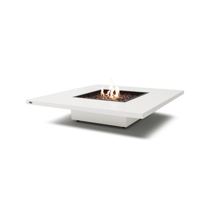 EcoSmart Fire Vertigo 50" Bone Freestanding Fire Table with Gas LP/NG Burner by Mad Design Group