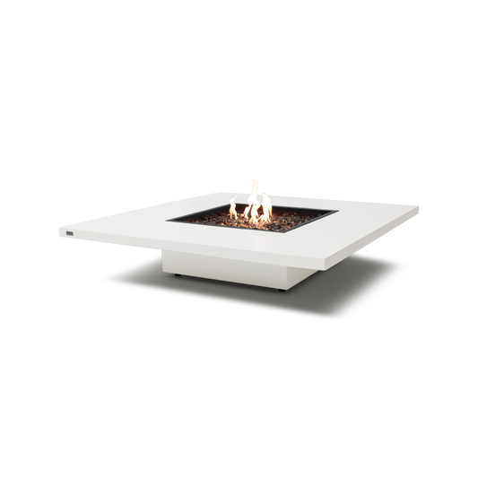 EcoSmart Fire Vertigo 50" Bone Freestanding Fire Table with Gas LP/NG Burner by Mad Design Group