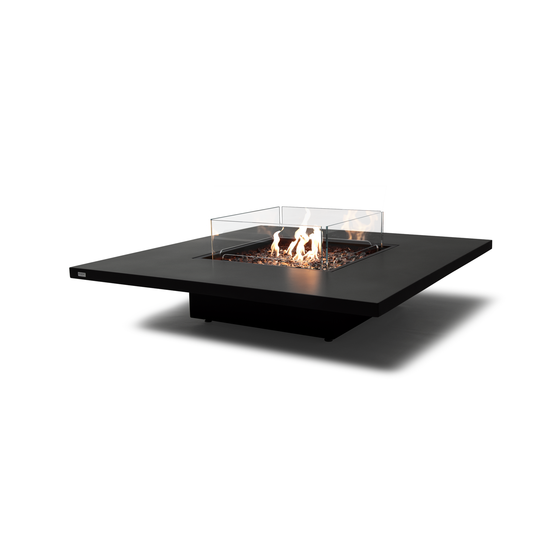 EcoSmart Fire Vertigo 50" Graphite Freestanding Fire Table with Gas LP/NG Burner by Mad Design Group