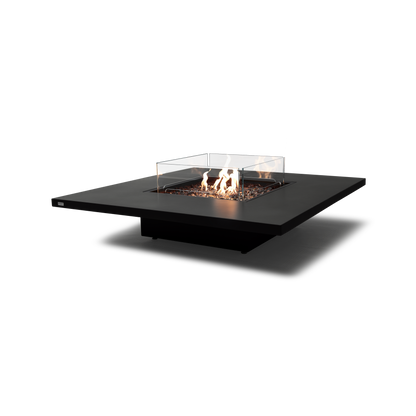 EcoSmart Fire Vertigo 50" Graphite Freestanding Fire Table with Gas LP/NG Burner by Mad Design Group