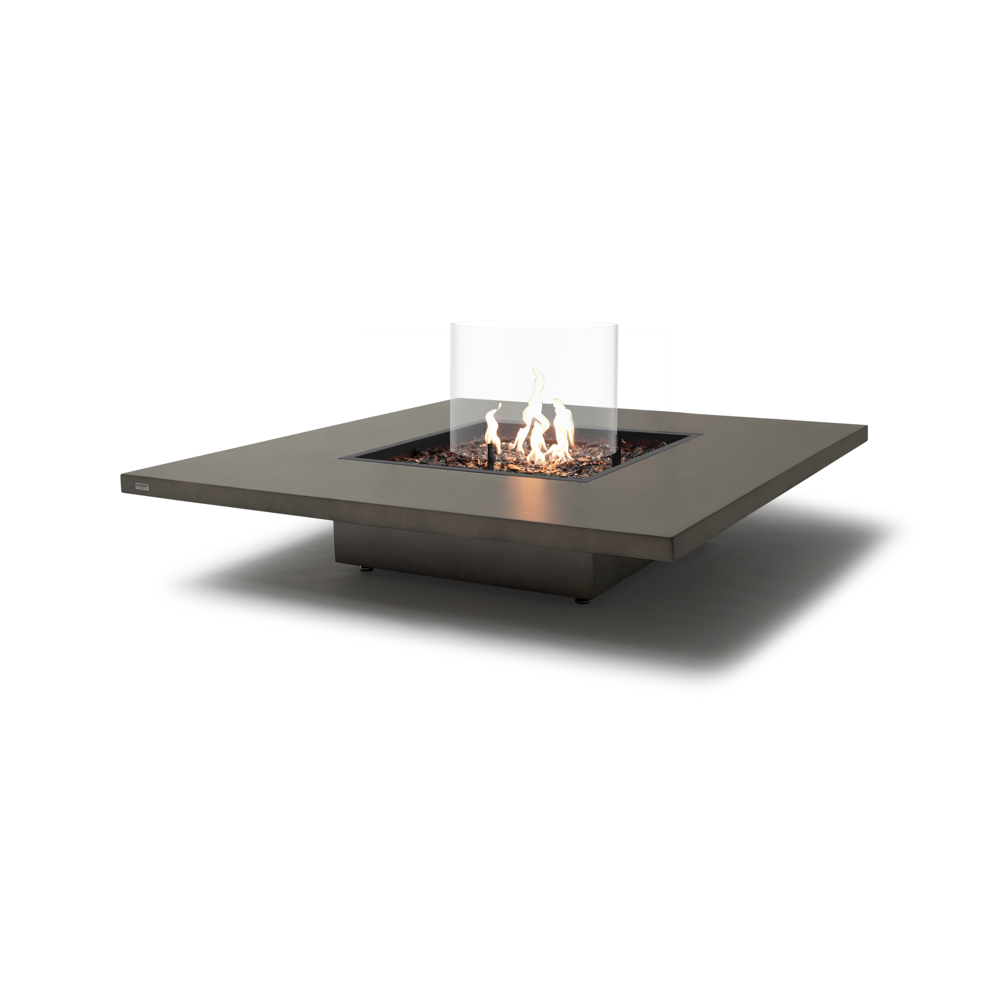 EcoSmart Fire Vertigo 50" Natural Freestanding Fire Table with Gas LP/NG Burner by Mad Design Group