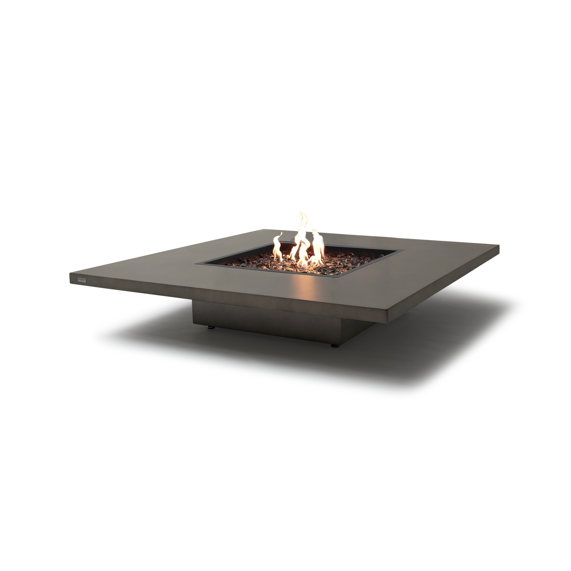 EcoSmart Fire Vertigo 50" Natural Freestanding Fire Table with Gas LP/NG Burner by Mad Design Group
