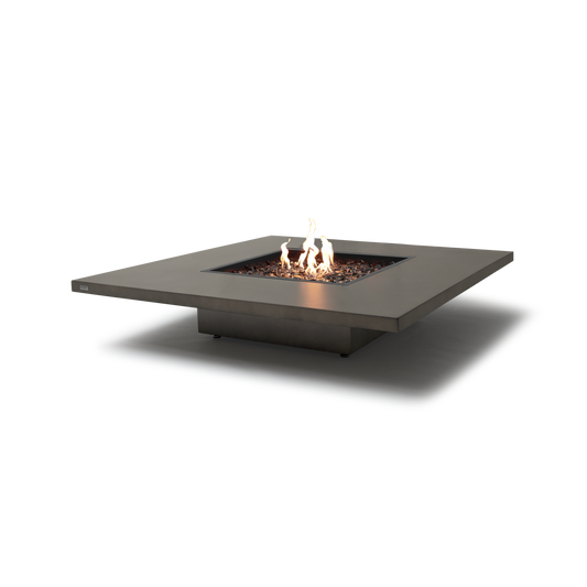 EcoSmart Fire Vertigo 50" Natural Freestanding Fire Table with Gas LP/NG Burner by Mad Design Group