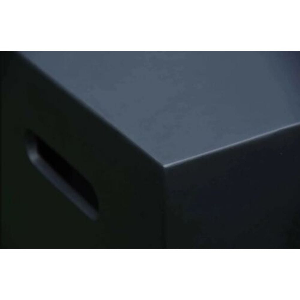 Elementi 16" Square Dark Gray Liquid Propane Concrete Tank Cover ONB01-109