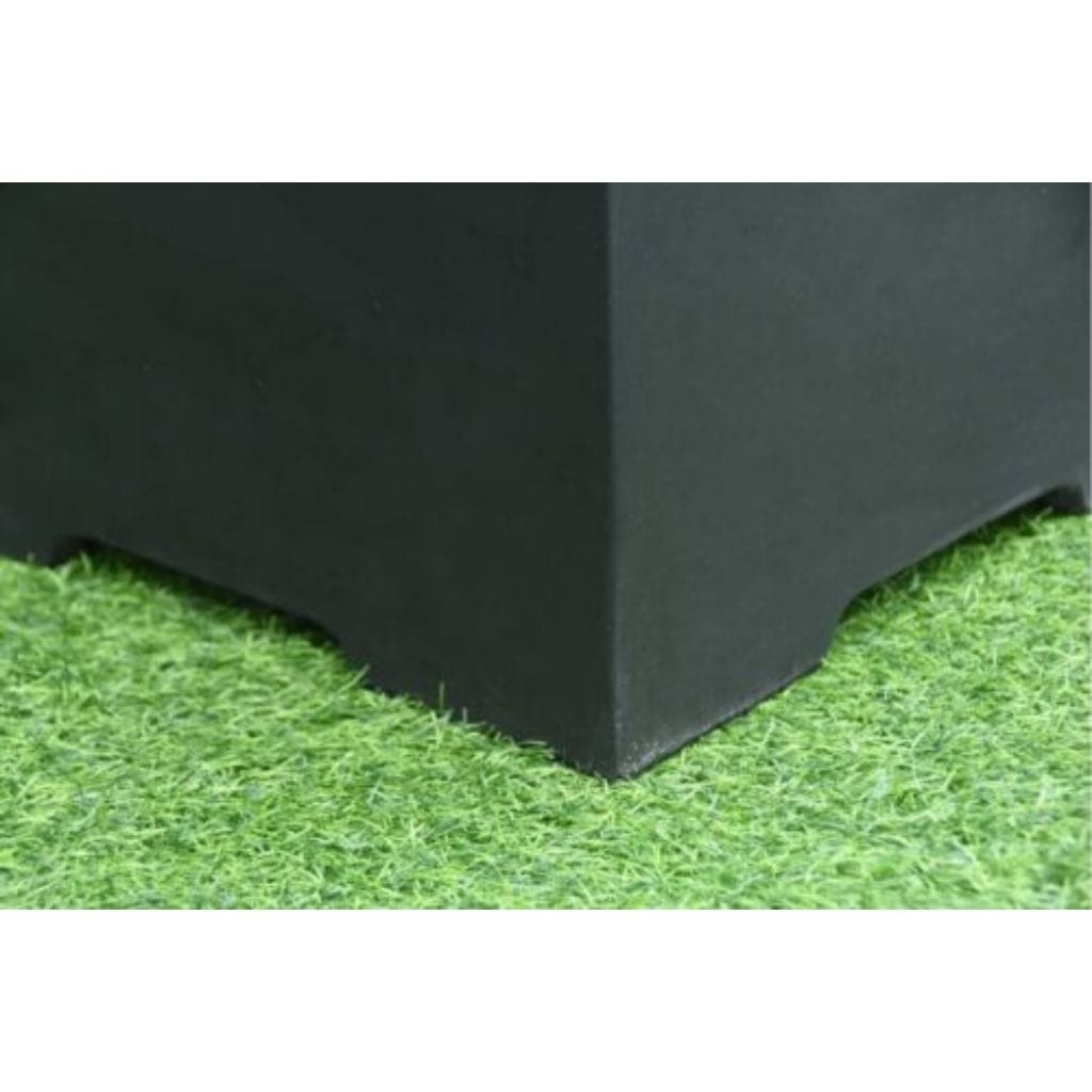 Elementi 18" Square Dark Gray Liquid Propane Concrete Tank Cover ONB01-208