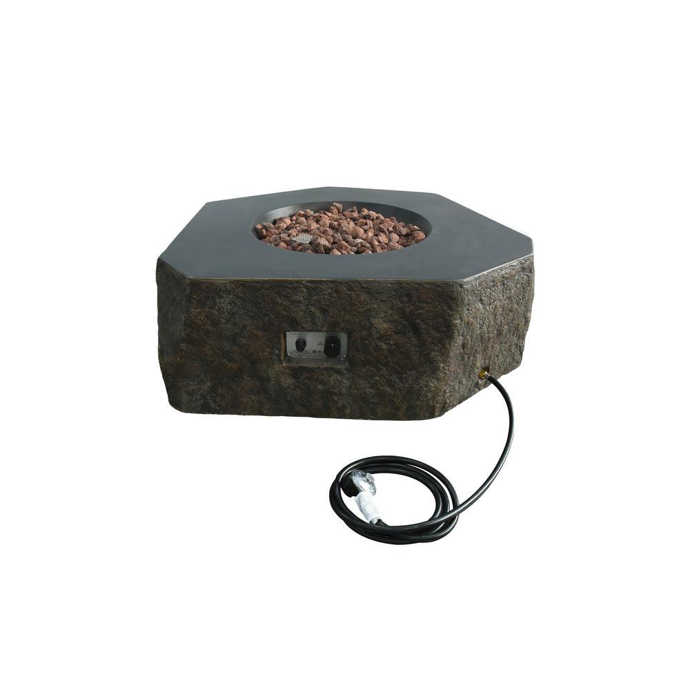 Elementi Columbia 42" Concrete Liquid Propane Fire Table