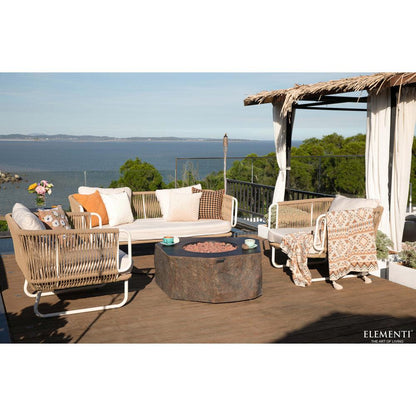 Elementi Columbia 42" Concrete Liquid Propane Fire Table