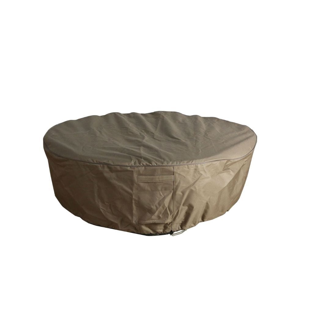 Elementi Fiery Rock 42" Concrete Gas Fire Table