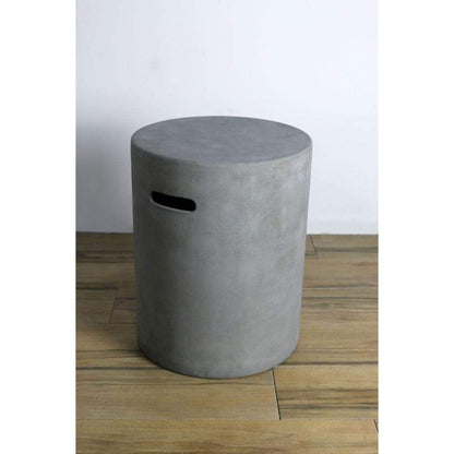 Elementi Fire 15" Light Gray Round Tank Cover