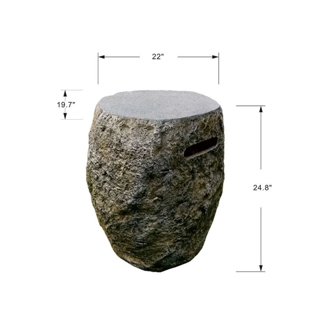 Elementi Fire 19" Boulder Tank Cover