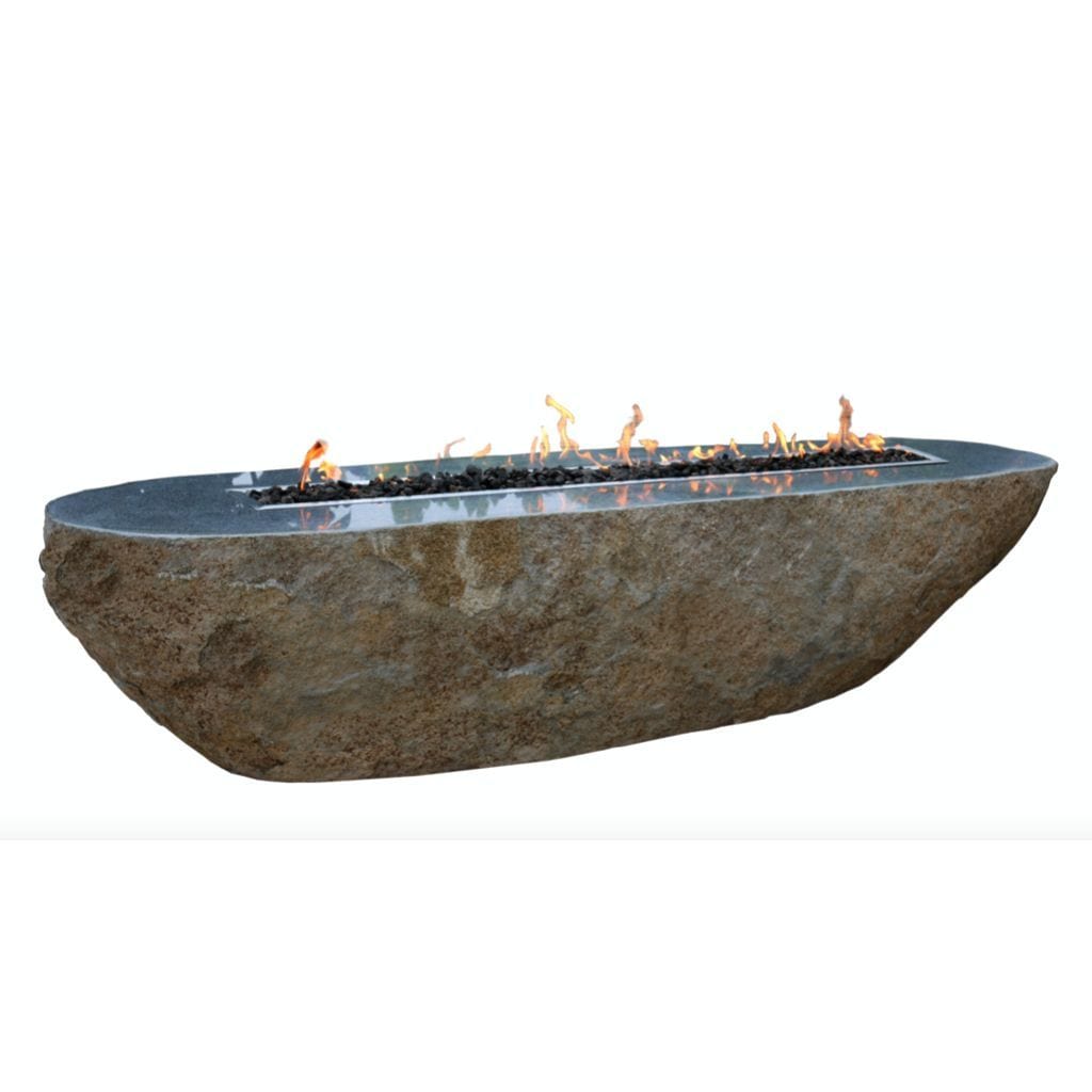 Elementi Fire 22" Bethlehem Granite Boulder