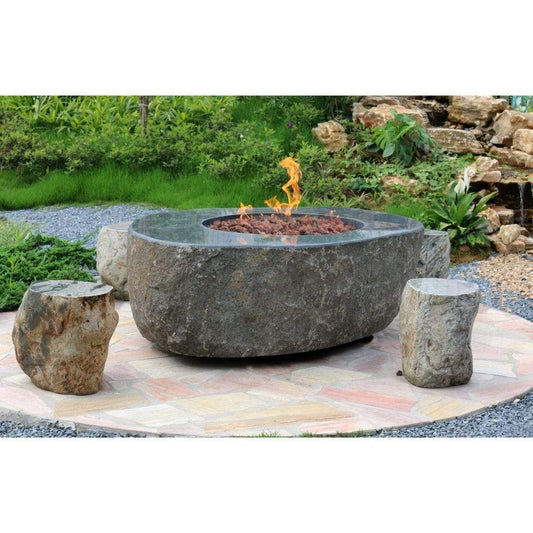 Elementi Fire 39" Chester Granite Boulder