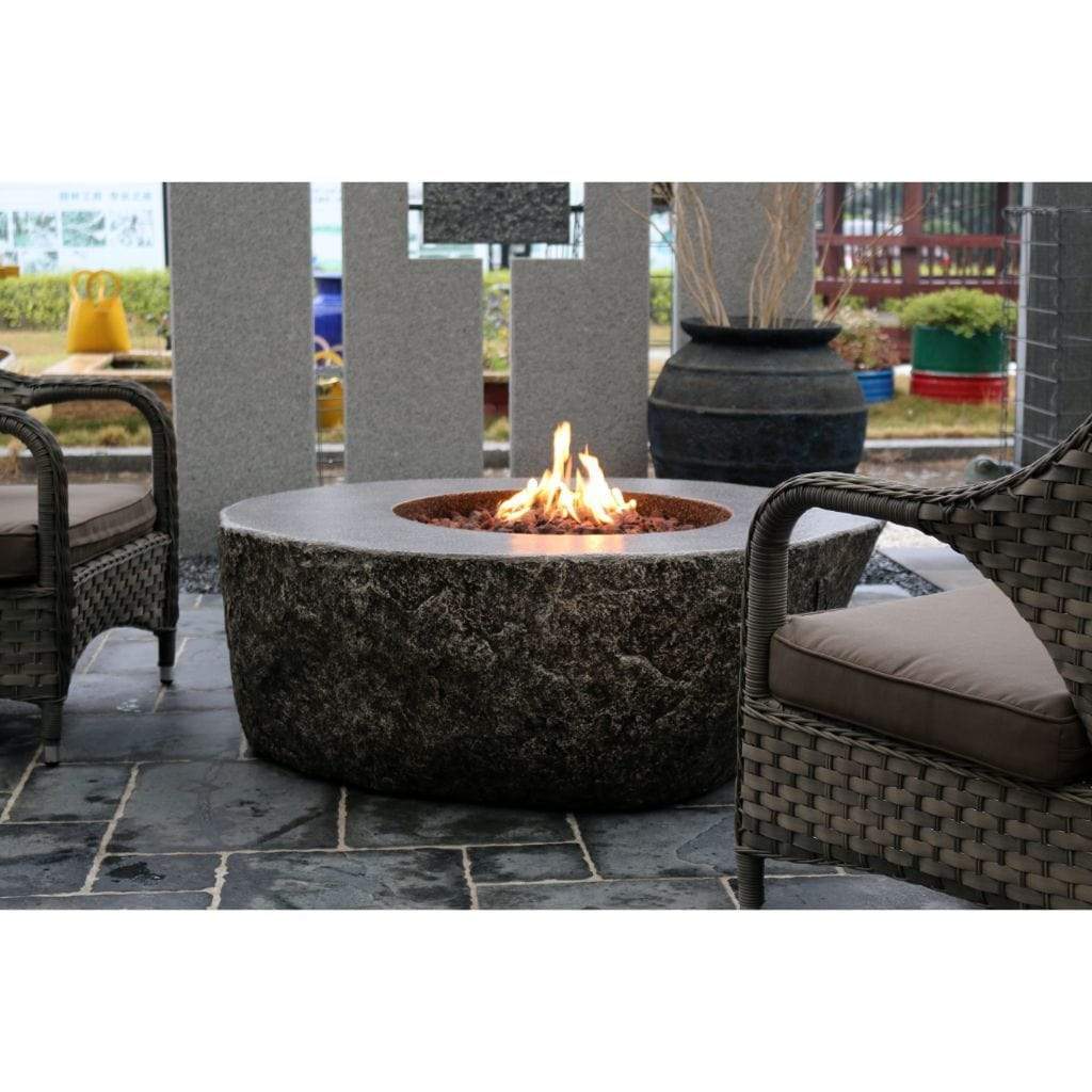 Elementi Fire 42" Fiery Rock Fire Table