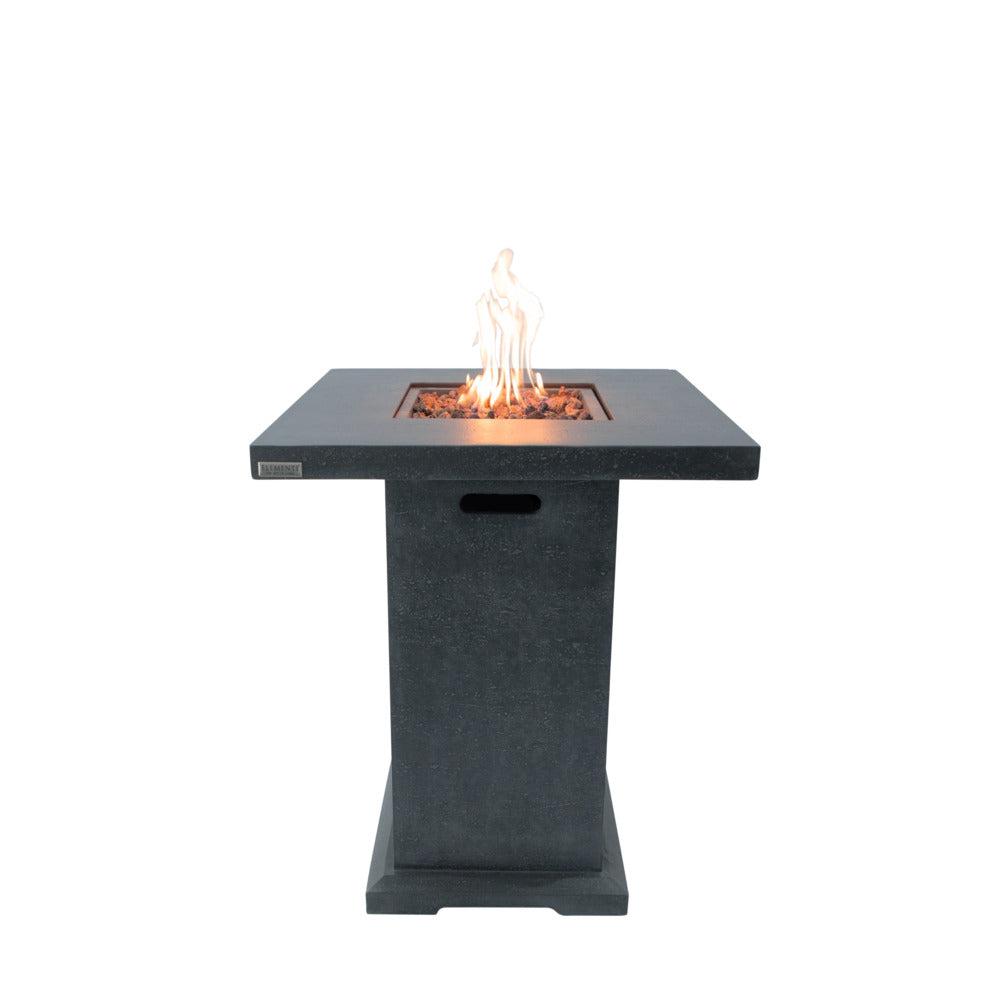 Elementi Fire Montreal Bar Propane Fire Table