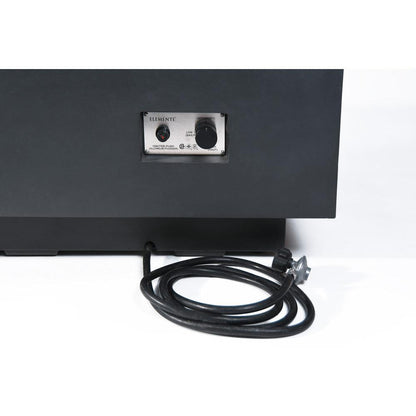 Elementi Granville 27" Rectangle Dark Gray Concrete Liquid Propane Fire Table