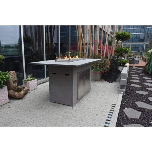 Elementi Himalaya 42" Concrete Propane Bar Table